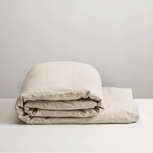 Natural Linen Duvet Covers