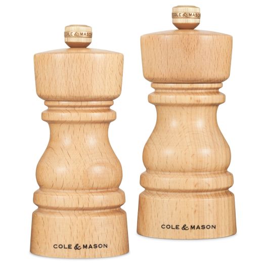 Cole & Mason London Mills Natural Beech Gift Set - 13cm