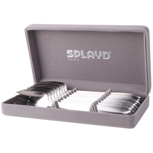 Luxury SS Satin 8pc Set - Silver