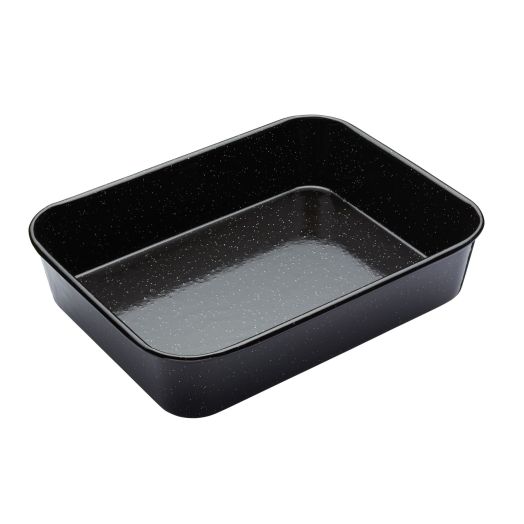 MasterCraft Pro Vitreous Enamel Roasting Pan 34x26cm