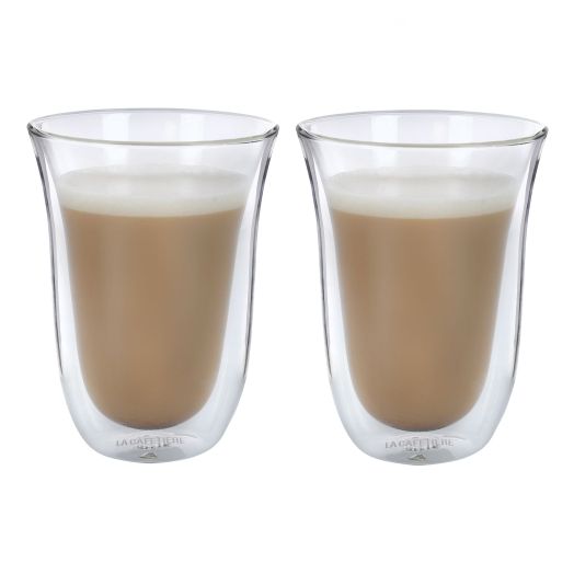 La Cafetiere Double Walled Latte Glasses - 300ml, Set of 2