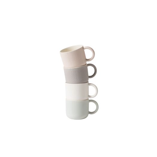 Citta Cafe Mug, Set of 4