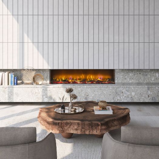 Real Flame VIVENTE Linear Electric Fireplace - 1500mm