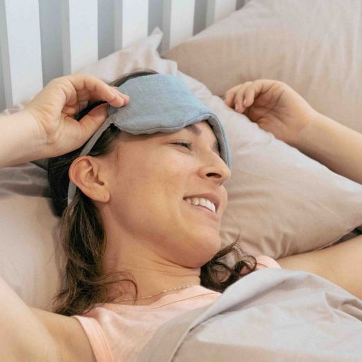 Kind Face Linen+Wisewool Sleep Mask