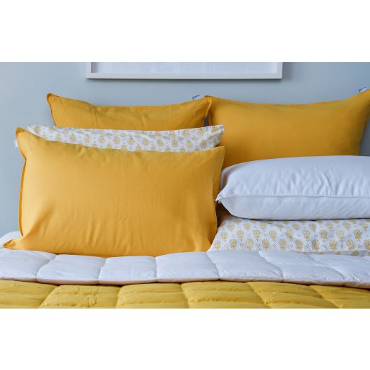 Eiderdown Linen Pillowcase - Standard 48 x 73cm - 2 Pack