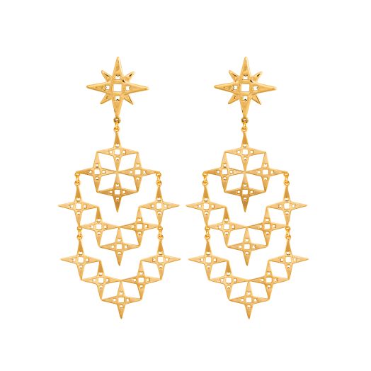 Lindi Kingi Design Stardust Earrings - Gold