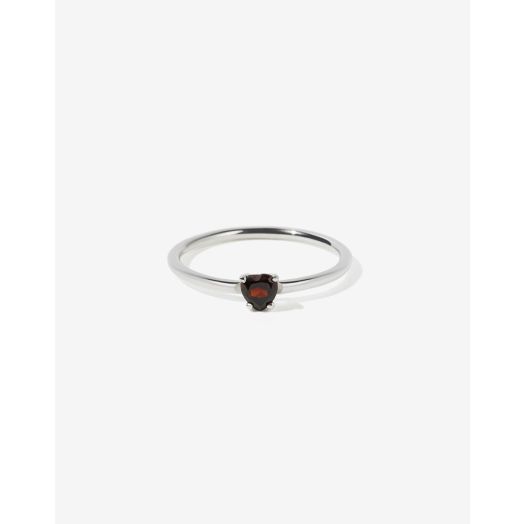 Meadowlark Micro Heart Ring - Sterling Silver