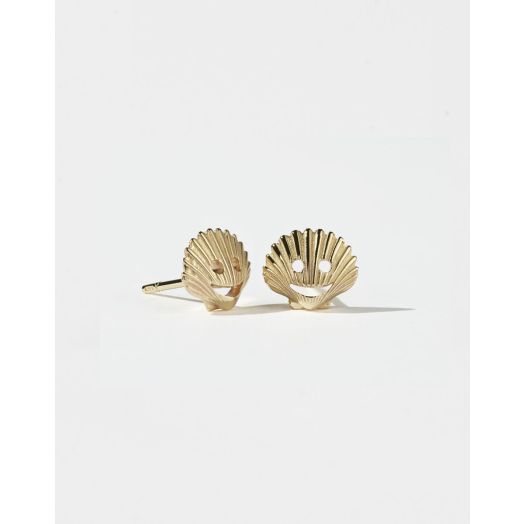 Meadowlark Nell Shell Stud Earrings