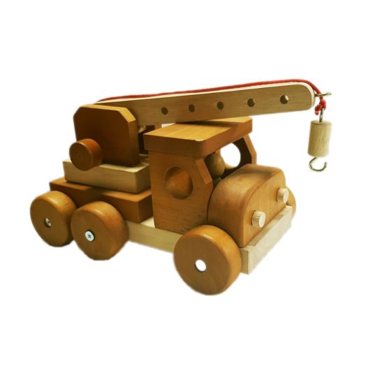 Qtoys Wooden Crane