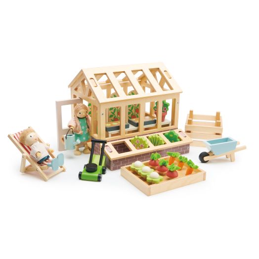 Tenderleaf Greenhouse with Garden Set