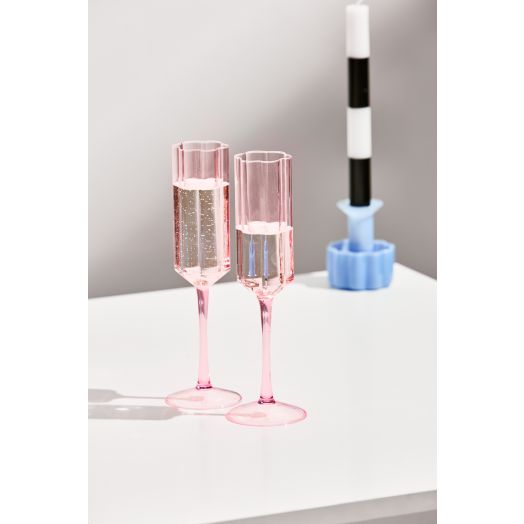 Wave Flute Set 2-Pink