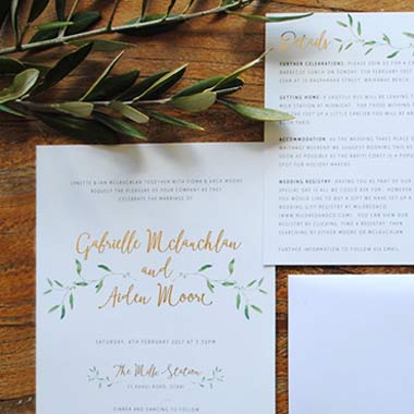 Wedding Directory harlan creative